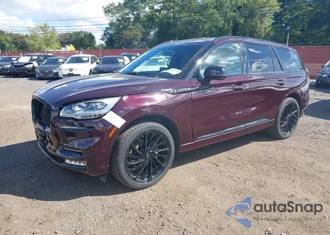 2023 Lincoln Aviator Reserve из США, поврежденный, VIN 5LM5J7XC7PGL13911